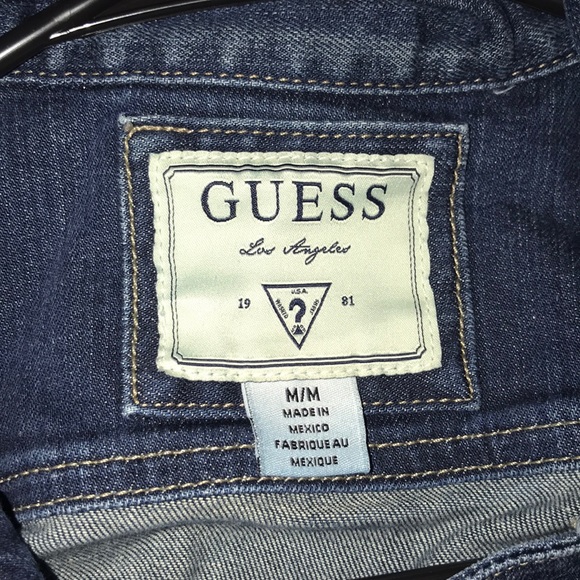 Guess cropped jean jacket - Picture 2 of 3